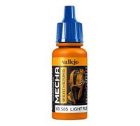 Vallejo Peinture acrylique pour aérographe AV Mecha Color - 17 ml - Light Rust Wash