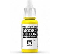 Vallejo Peinture acrylique pour modélisme 17 ml Deep Yellow Yellow G