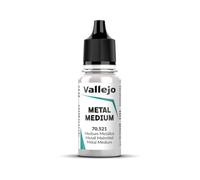 Vallejo Peinture acrylique pour modélisme 17 ml Metal Medium