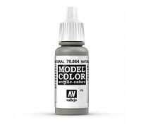 Vallejo Peinture acrylique pour modélisme 17 ml Metallic Natural Steel