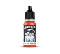 Createx Vallejo Peinture acrylique pour modélisme VAL851 – 17 ml – Orange clair