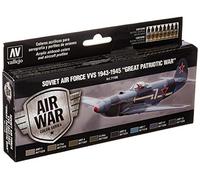 Vallejo Peinture de la Grande Guerre patriotique de l'armée de l'air soviétique VVS 1943 à 1945