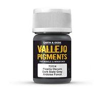 Vallejo Pigments 73114 Dark Slate Grey (35ml)