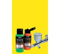 Vallejo Premium Aérographe Acrylique 62003 Jaune Basique 60ml.