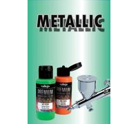 Vallejo Premium Aérographe Acrylique 62047 Vert Métallique 60ml.