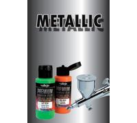 Vallejo Premium Aérographe Acrylique 62053 Noir Métallique 60ml.