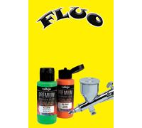 Vallejo Premium Aérographe Acrylique Acrilico 62031 Jaune Fluo 60ml.