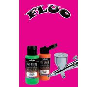 Vallejo Premium Airbrush Acrylic Acrylique Aérographe 62036 Magenta Fluo 60ml