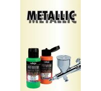 Vallejo Premium Airbrush Acrylic Acrylique Aérographe 62041 Metallic Medium 60ml
