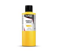 Vallejo -Premium Airbrush Color Flacon de Peinture à Base d'eau, 200 ML, Jaune, 063003