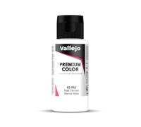 Vallejo Peinture acrylique Premium Color – Surtendue pour aérographe, résistante – 60 ml vernis mat