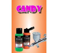 Vallejo Premium Peinture Acrylique Pour Aérographe Candy Orange 62073 60ml