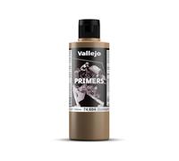 Vallejo - Apprêt pour maquette - Polyuréthane jaune foncé - Séchage rapide - 200 ml