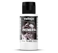 Vallejo - Apprêt pour maquette - 60 ml - Polyuréthane - Coloré blanc