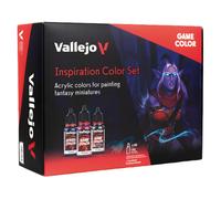 Createx Vallejo Jeu de couleurs Inspirations 48 couleurs