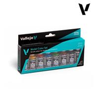 VALLEJO - Set De Peintures Wargames Basics |vallejo|70260| 8x18ml Maquette Char Promo - Ref : 15777