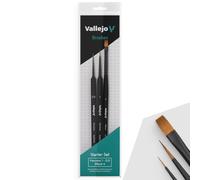 Createx Vallejo Kit de modélisme B03990 Multicolore – Set de démarrage pinceaux