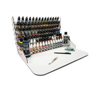 Vallejo Station de Travail avec Stockage Vertical, Multicolore, 50 x 41,5 x 29,5 cm