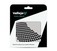 Vallejo Stencils ST-SF003 Distorted Honeycomb