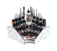 Vallejo Support de Peinture Exposant AV Module d'Angle 270 x 270 x 110 mm pour Peintures et Accessoires Modélisme