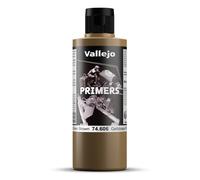 Vallejo Surface Primer Couleur Apprêt Acrylique Couleur Gelbbraun Ral8000 200 Ml. Apprêt Finition Mate À Séchage Rapide Et Grande Adhérence Pour Aérographe, Pour Figurines Et Maquettes.-Vallejo