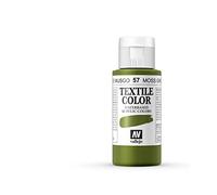 Vallejo Textile Color 40057 Moss Green (Opq) (60ml)