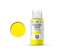 Vallejo Textile Color 40509 Fluorescent Yellow (60ml)