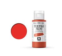 Vallejo Textile Color 40510 Fluorescent Red (60ml)