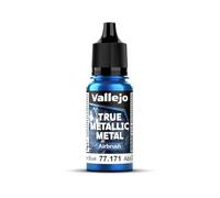 Vallejo True Metallic Metal 77171 (Airbrush) Sapphire Blue (18ml)
