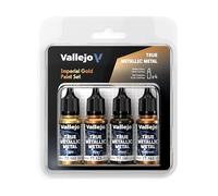 Vallejo True Metallic Metal SET 77252 Imperial Gold (4x18ml)