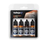 Vallejo True Metallic Metal SET 77253 Ancient Copper (4x18ml)