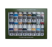 Vallejo val899 Peinture Model Color Guerre Civile Américain Peinture acrylique - Couleurs assorties (Lot de 16)