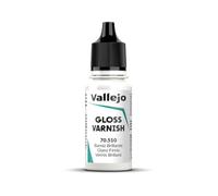 Createx Vallejo Vernis acrylique brillant incolore 18 ml