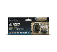 Acrylicos Vallejo 214959 80251 Kit de peinture WizKids Dungeon Depths 8 ml