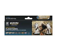 Vallejo Wizkids Premium Game Color Kit de peinture acrylique à base d'eau pour m