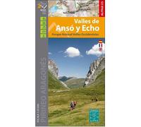 Valles de anso y echo parque natural valles occidentales Parque Natural Valles Occidentales, Echelle 1:25 000 - Collectif - Alpina Editorial - broché - Atlas / carte