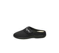 Valleverde 25102 Sandales pour femme avec semelle amovible et tige élastique pour hallux valgus, Noir , 39 EU