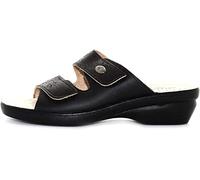 Valleverde 25312 Sandales à déchirer pour femme, Noir , 38 EU