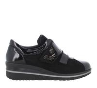 Valleverde A25f baskets compensées pour femmes VD205F NOIR