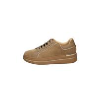 Valleverde Baskets Femme 35480 Daim Sable ou Taupe Chaussures Décontractées, taupe, 35 EU