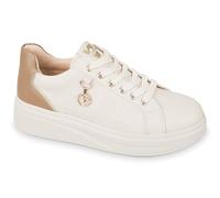 Valleverde Baskets Femme 35501 Cuir Noir ou Beige Chaussures Casual, beige, 38 EU