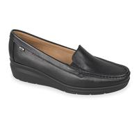 Valleverde Mocassins Femme 11321 Cuir Noir Chaussures Casual, Noir , 39 EU