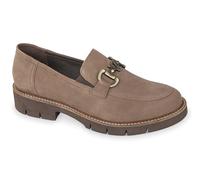 Valleverde Mocassins Femme 17181 Daim Cognac ou Taupe Chaussures Casual, taupe, 40 EU
