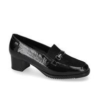 Valleverde Mocassins Femme 36379B Cuir Noir Chaussures Casual, Noir , 38 EU