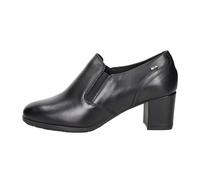 Valleverde Mocassins Femme 36564 Cuir Noir Chaussures Casual, Noir , 40 EU