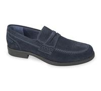 Valleverde Mocassins Homme 47901 Daim Brun ou Marine Chaussures Casual, bleu marine, 45 EU