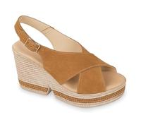 Valleverde Sandales Femme VV49250F Cuir Beige ou Cuir, cuir, 39 EU