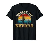 Valley Of Fire State Park, randonnée dans le désert du Nevada, coucher de soleil rétro T-Shirt