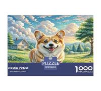 Vallhund suédois 1000 Pièces Puzzle pour Enfants À Partir De 14 Ans, Défi Jouets, Cadeau, Jouet pour Enfant, Jeu Éducatif, Qualité Premium 38x26cm/1000pcs