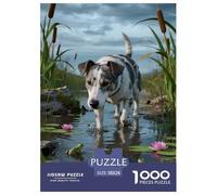 Vallhund suédoisPuzzle 1000 Pièces Chien Contes Magiques, Adultes/Enfants, Puzzle Qualité Supérieure, Fantaisie, Détente 38x26cm/1000pcs